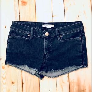 Dark wash BCBG shorts